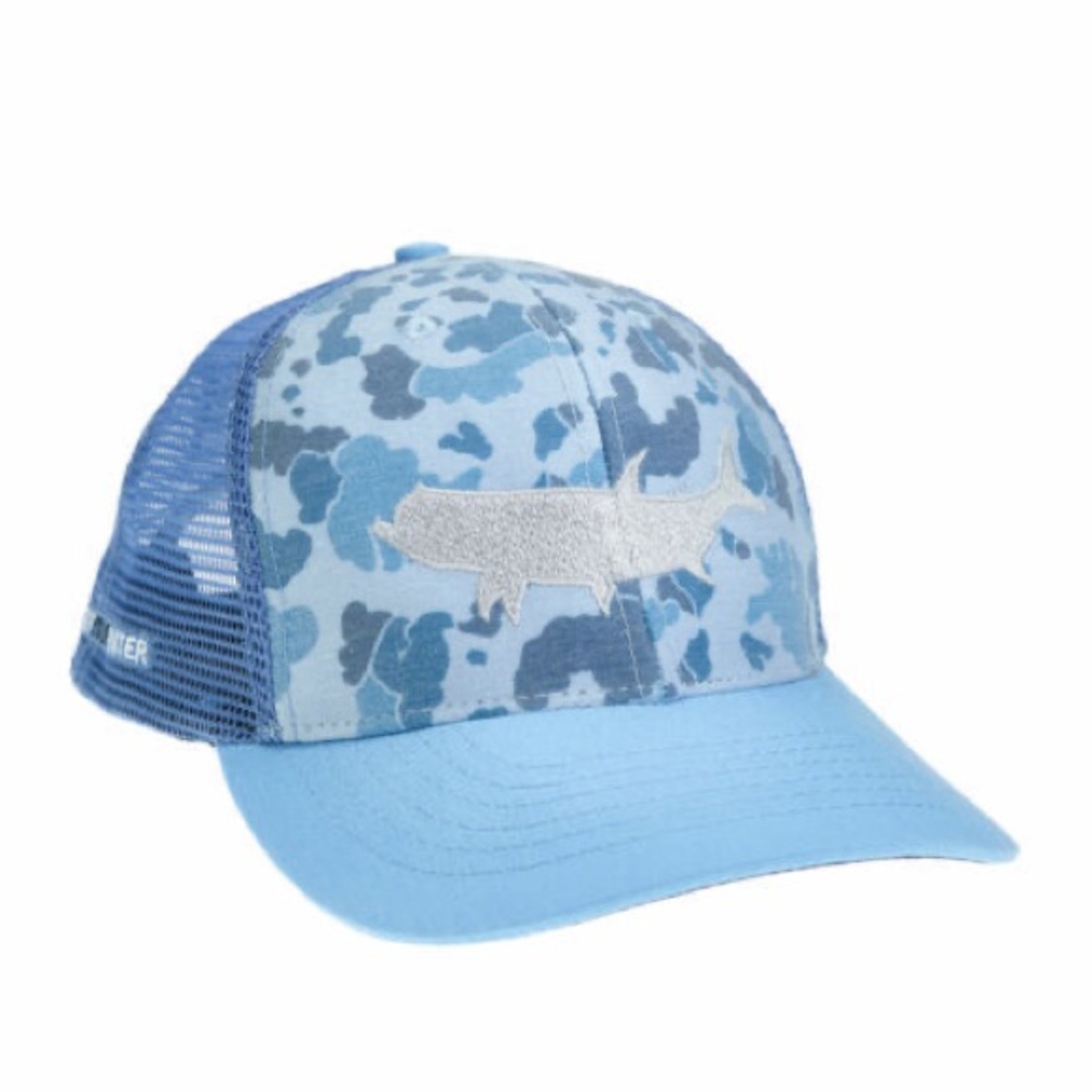 RepYourWater Blue Camo Trucker Hat
